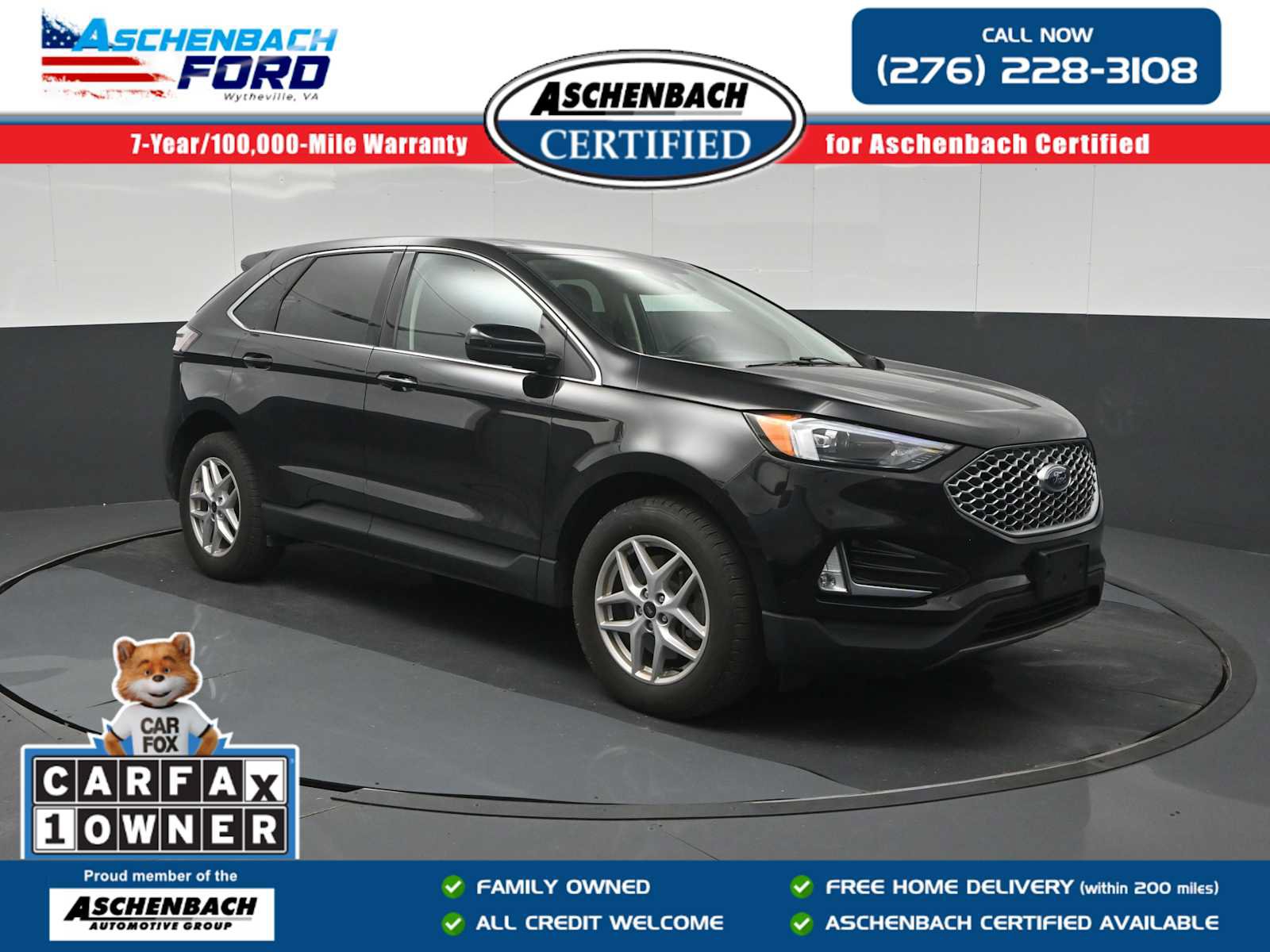 Certified 2024 Ford Edge SEL w/ Convenience Package AWD/4WD image 1