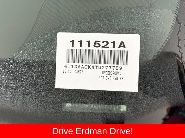 Used 2026 Toyota Camry SE FWD image 31