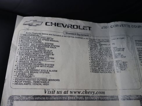 Used 2007 Chevrolet Corvette Coupe w/ Preferred Equipment Group image 38