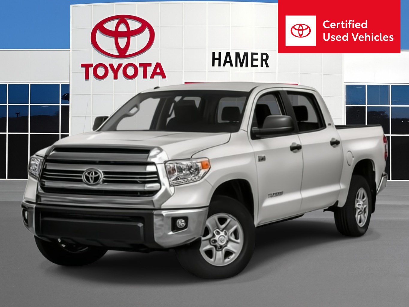 Used 2017 Toyota Tundra SR5 w/ TRD Off Road Package AWD/4WD image 1