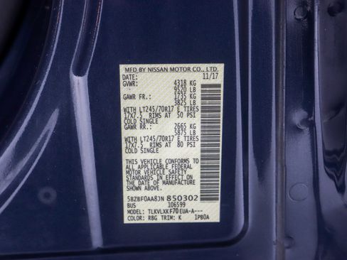 Used 2018 Nissan NV 3500 SV w/ Navigation Package image 31