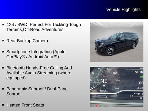 Used 2023 GMC Yukon AT4 w/ AT4 Premium Package AWD/4WD image 4