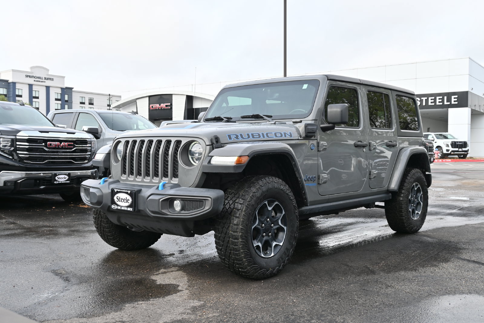 Used 2022 Jeep Wrangler Unlimited Rubicon 4xe w/ Cold Weather Group AWD/4WD image 1