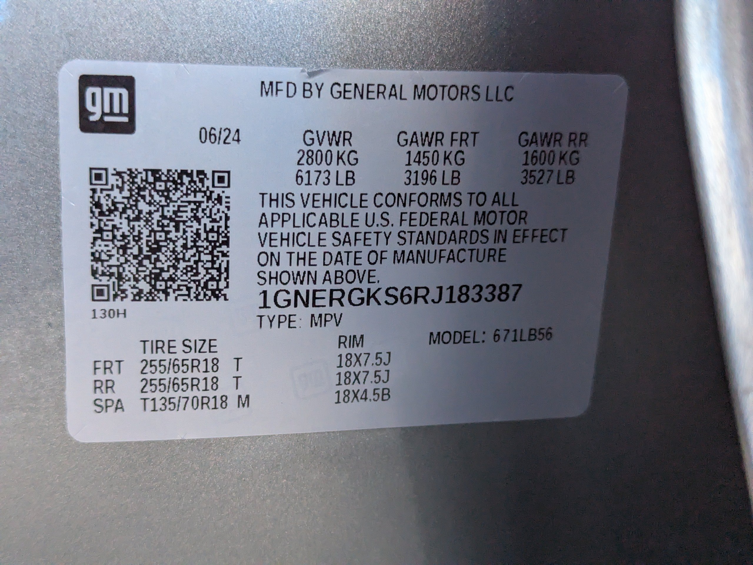 Certified 2024 Chevrolet Traverse LT FWD image 57