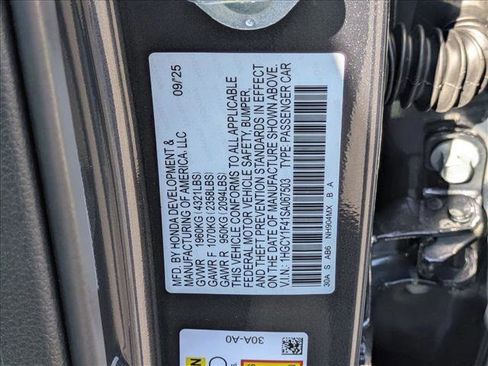 New 2025 Honda Accord SE image 16