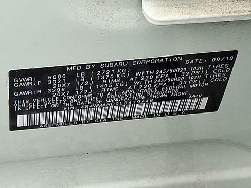 Used 2020 Subaru Ascent Touring AWD/4WD image 31