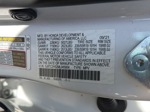Used 2021 Acura RDX w/ Technology Package AWD/4WD image 37