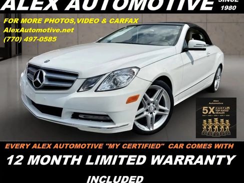 Used 2013 Mercedes-Benz E 350 Cabriolet image 1