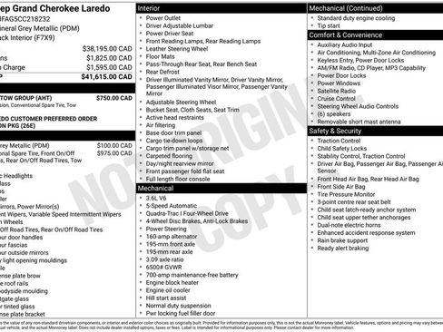 Used 2012 Jeep Grand Cherokee Laredo w/ Trailer Tow Group AWD/4WD image 3
