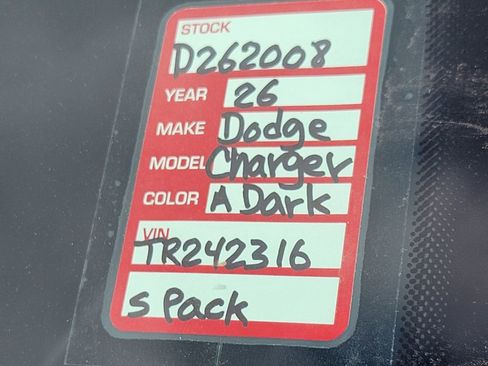 New 2026 Dodge Charger Scat Pack w/ Blacktop Package image 23