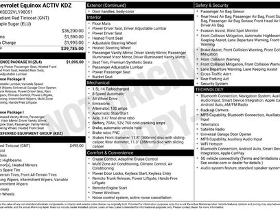 New 2027 Chevrolet Equinox ACTIV w/ Convenience Package III