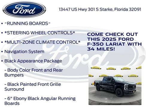New 2025 Ford F350 Lariat w/ Lariat Ultimate Package image 15
