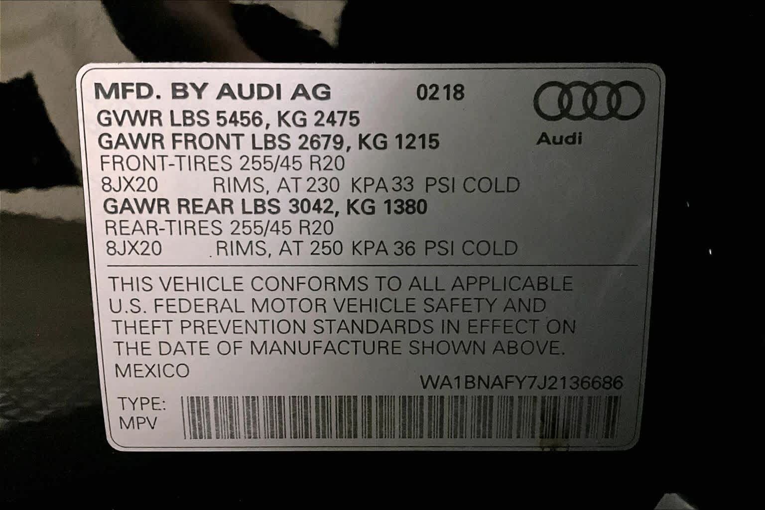 Used 2018 Audi Q5 2.0T Premium Plus w/ Premium Plus Package AWD/4WD image 33