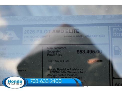 New 2026 Honda Pilot Elite image 42