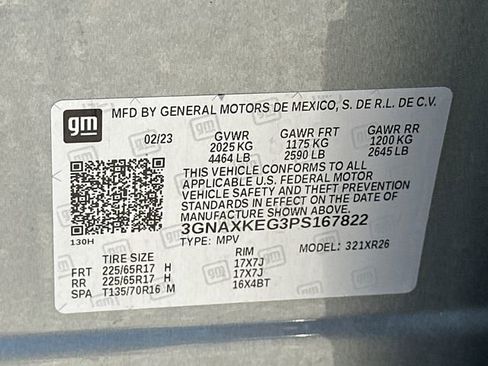 Used 2023 Chevrolet Equinox LT w/ LPO, Floor Liner Package FWD image 34