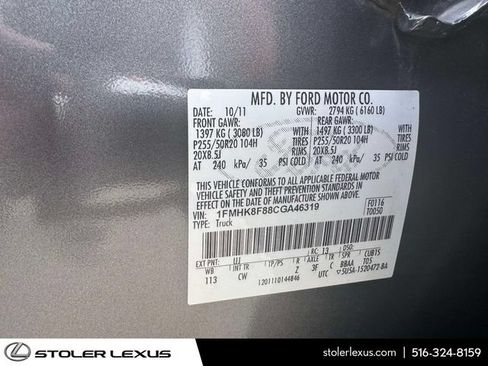 Used 2012 Ford Explorer Limited AWD/4WD image 26