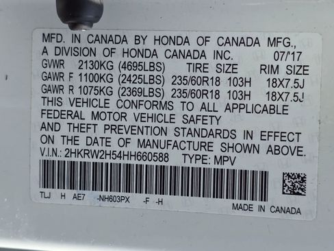 Used 2017 Honda CR-V EX image 30