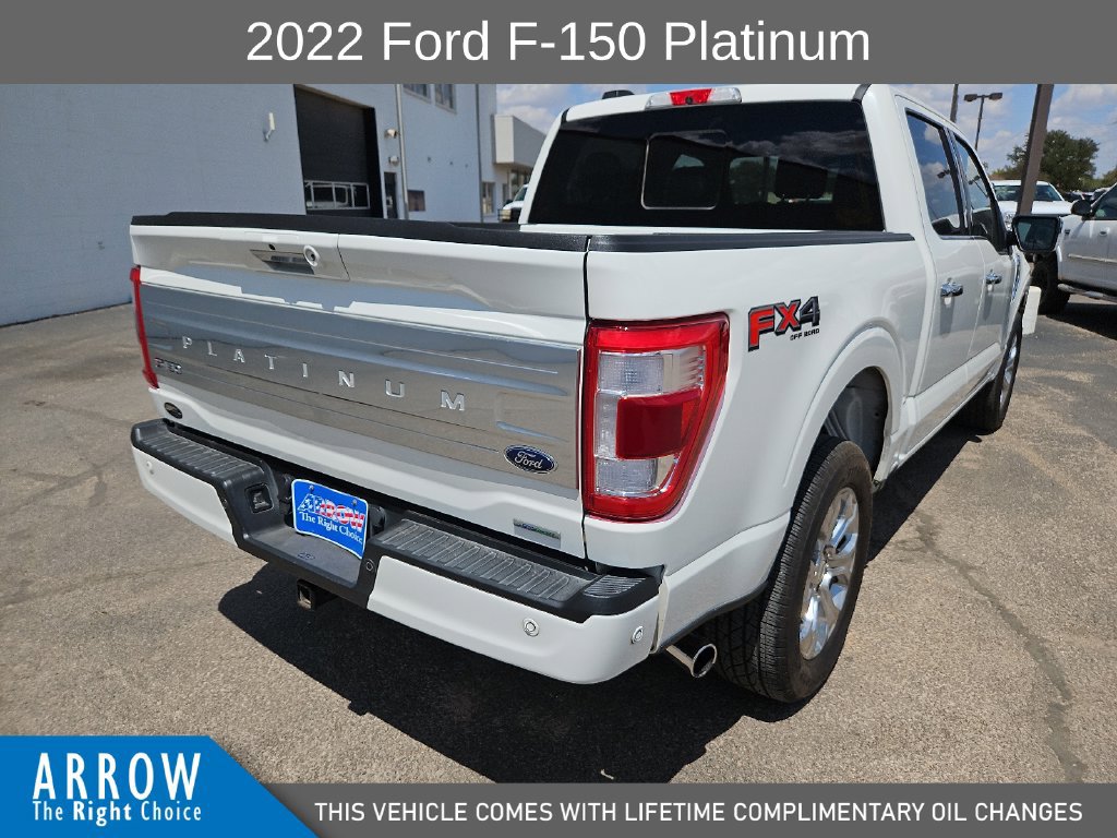 Used 2022 Ford F150 Platinum w/ Equipment Group 701A High AWD/4WD image 12