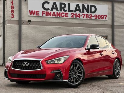 Used 2018 INFINITI Q50 Red Sport 400 w/ Sensory Package (Sport)