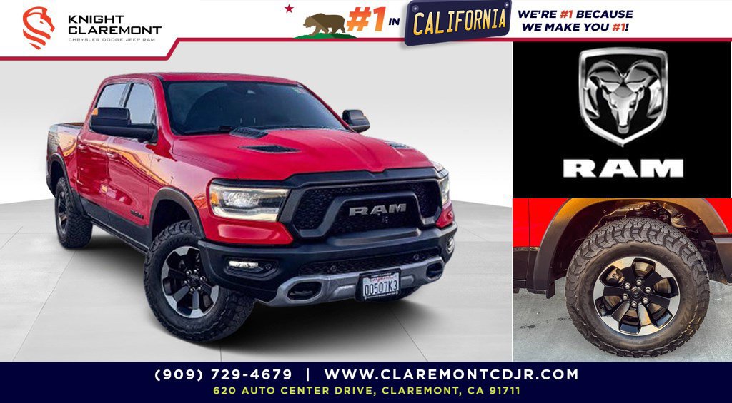 Used 2022 RAM 1500 Rebel w/ Rebel Level 2 Equipment Group AWD/4WD 360° Tour