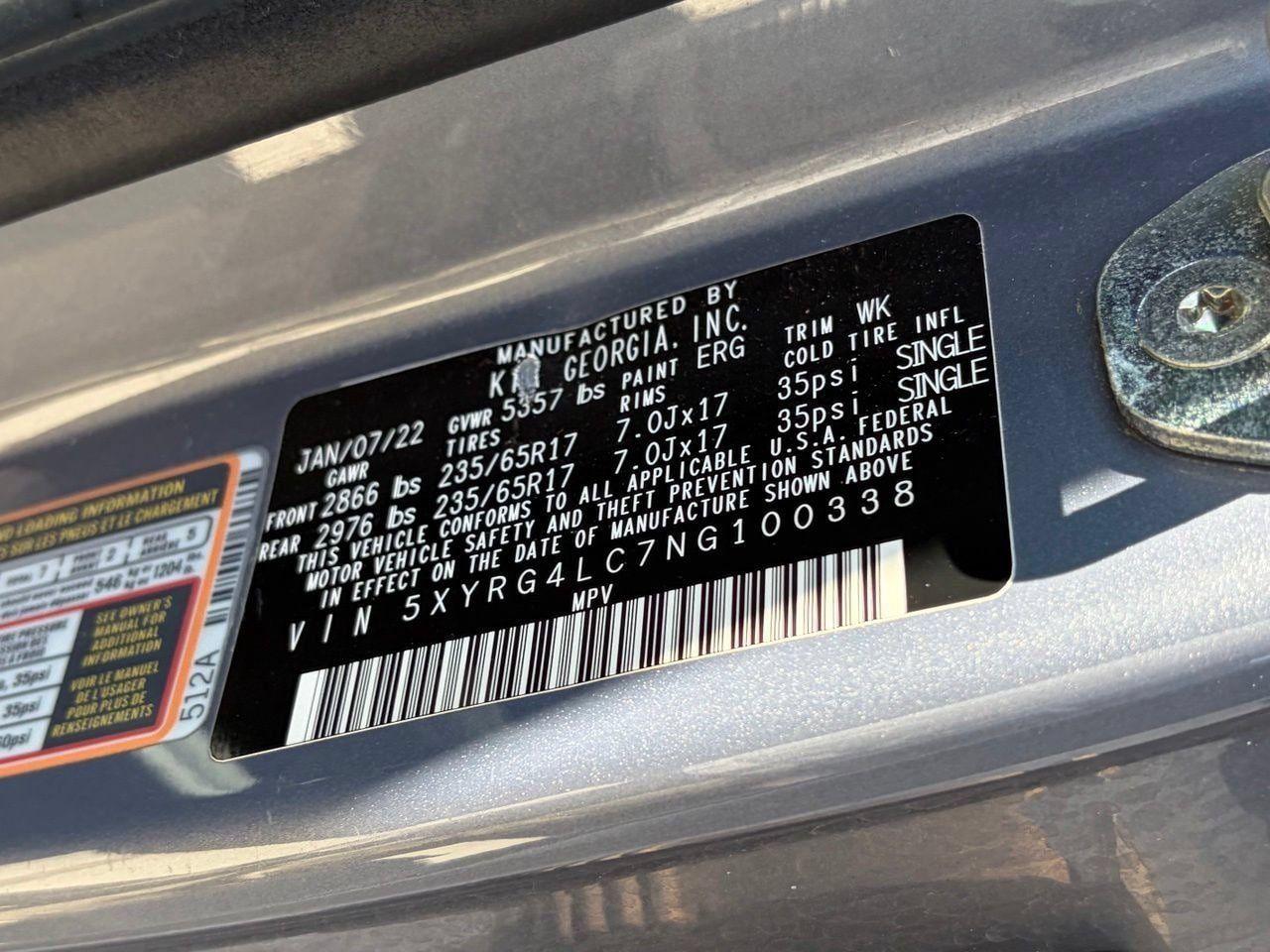 Used 2022 Kia Sorento LX FWD image 14
