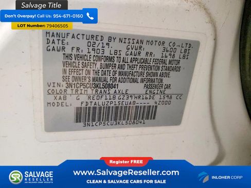 Used 2019 Nissan Kicks SR w/ SR Premium Package image 16