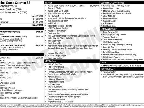 Used 2017 Dodge Grand Caravan SE w/ Power Window Group image 5