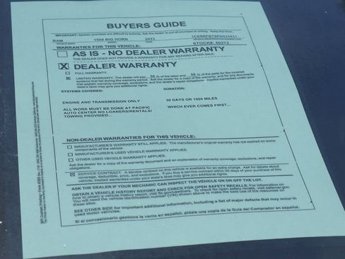 Used 2023 RAM 1500 Big Horn w/ Trailer Tow Group image 56