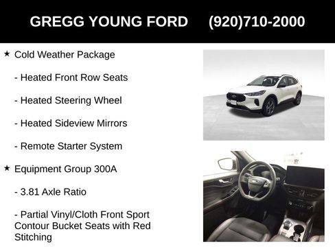 New 2026 Ford Escape ST-Line w/ Tech Pack #1 AWD/4WD image 7
