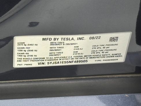 Used 2022 Tesla Model S image 51