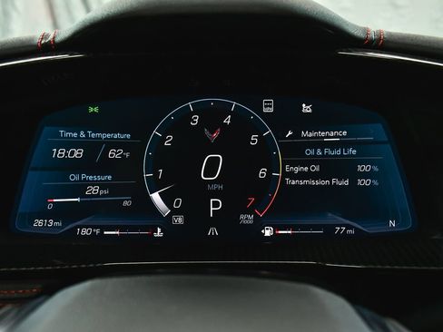 Used 2022 Chevrolet Corvette Stingray Preferred Cpe w/ Z51 Performance Package RWD image 41