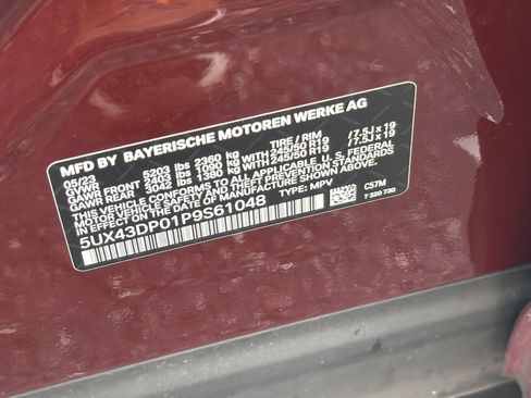 Used 2023 BMW X3 sDrive30i w/ Convenience Package RWD image 38
