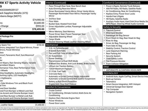 Used 2021 BMW X7 xDrive40i image 24
