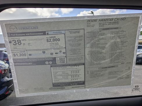 New 2026 MAZDA CX-50 AWD 2.5 Hybrid w/ Premium Pkg image 32