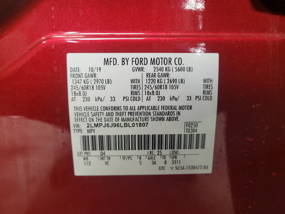 Used 2020 Lincoln Nautilus FWD image 33