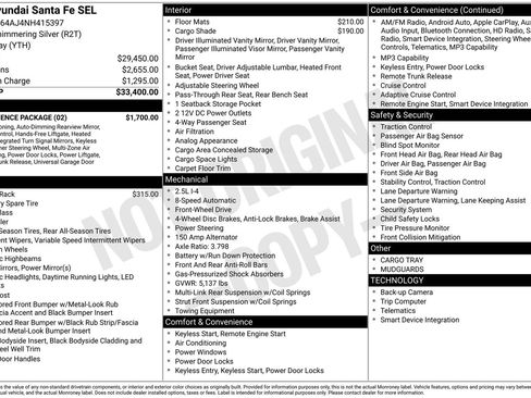 Used 2022 Hyundai Santa Fe SEL w/ Convenience Package image 6