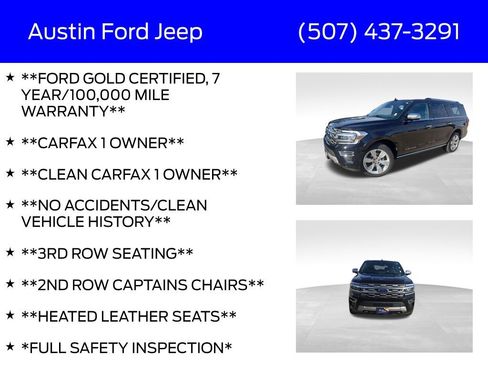 Certified 2024 Ford Expedition Max Platinum image 7