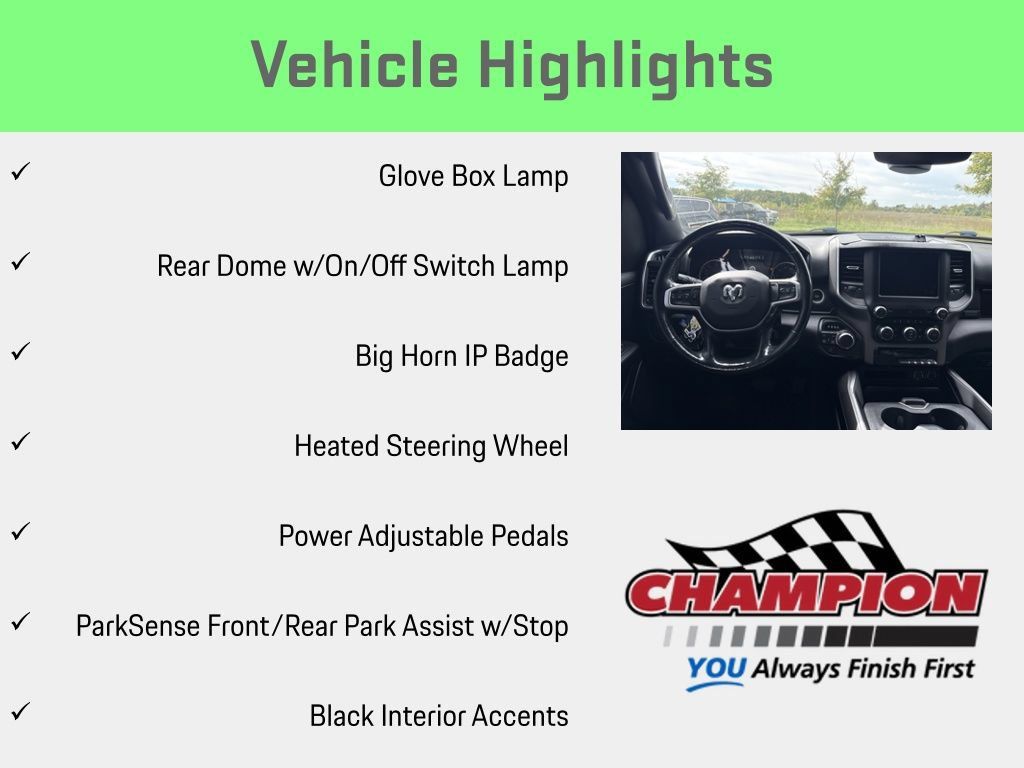 Used 2020 RAM 1500 Big Horn AWD/4WD image 14