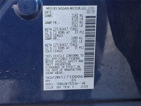 Used 2020 Nissan Rogue SV image 25