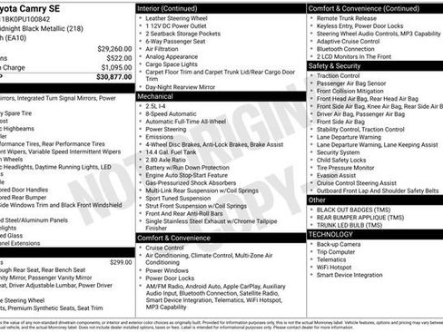 Used 2023 Toyota Camry SE image 7