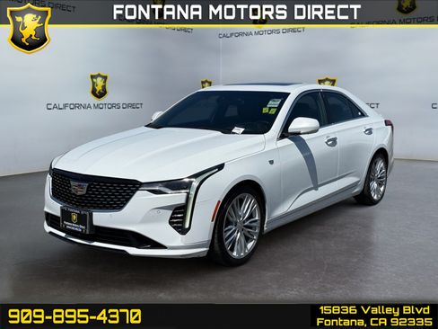 Used 2023 Cadillac CT4 Premium Luxury w/ Climate Package RWD image 1