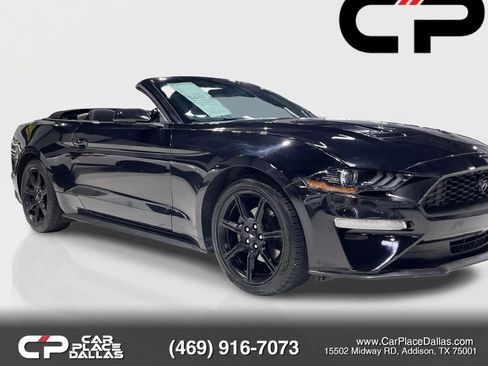 Used 2020 Ford Mustang Convertible w/ Equipment Group 101A RWD image 7
