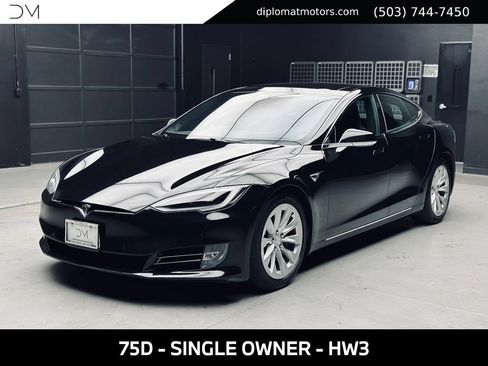 Used 2016 Tesla Model S 75D AWD/4WD image 1