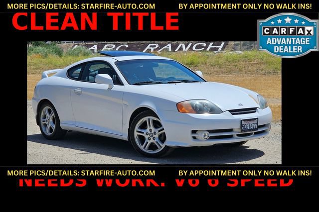 Used 2003 Hyundai Tiburon GT FWD image 1