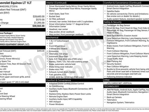 Used 2025 Chevrolet Equinox LT image 4