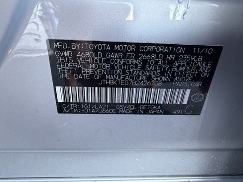 Used 2011 Lexus ES 350 FWD image 49