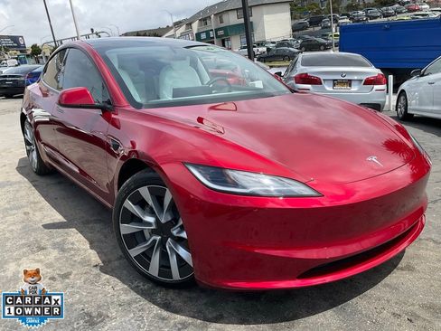 Used 2025 Tesla Model 3 Long Range AWD/4WD image 1