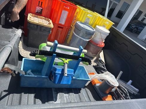 Used 2025 Chevrolet Silverado 1500 Custom Trail Boss w/ Turbomax Blackout Package image 14