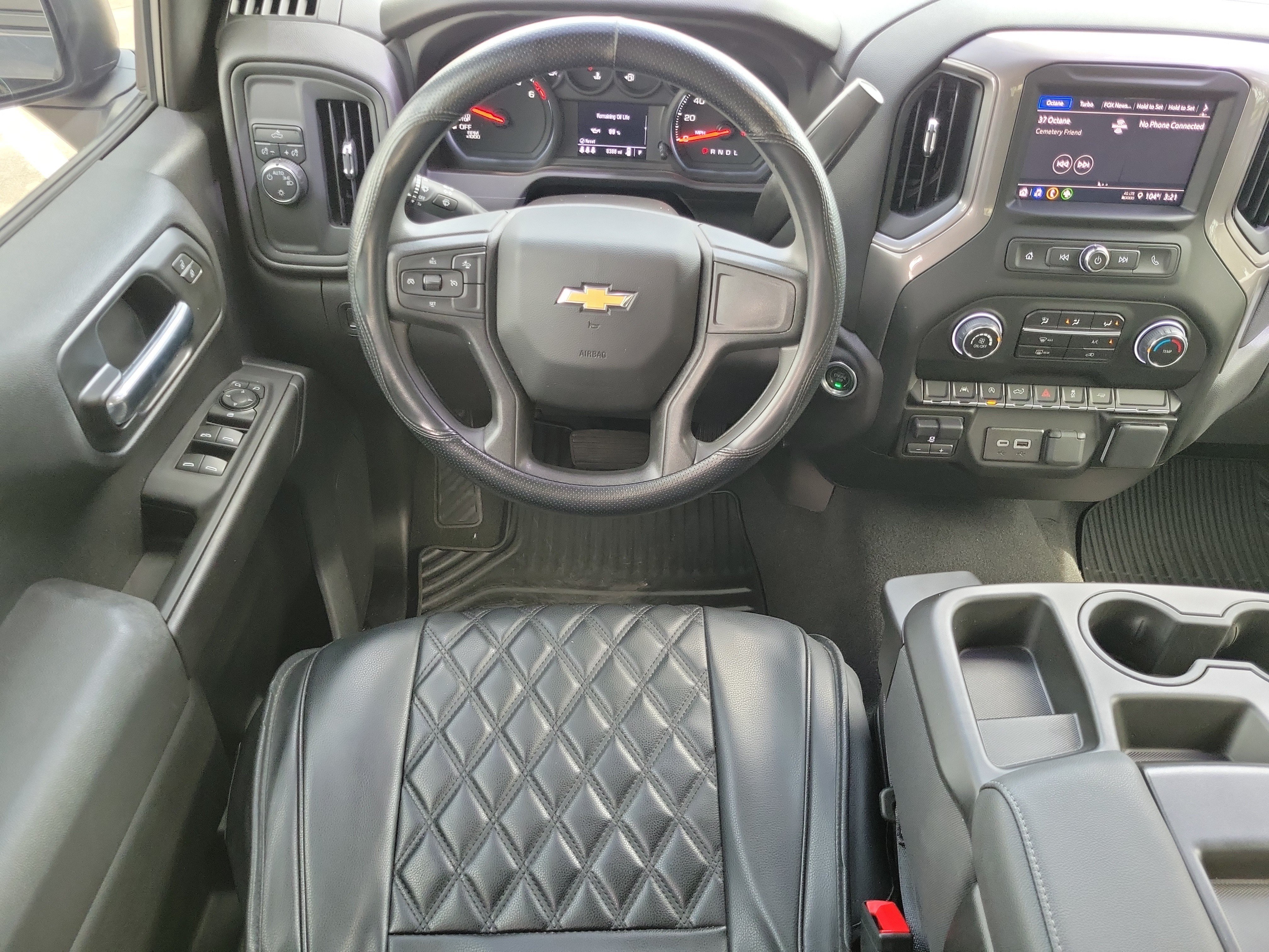 Used 2025 Chevrolet Silverado 1500 Custom w/ Turbomax Blackout Package RWD image 14