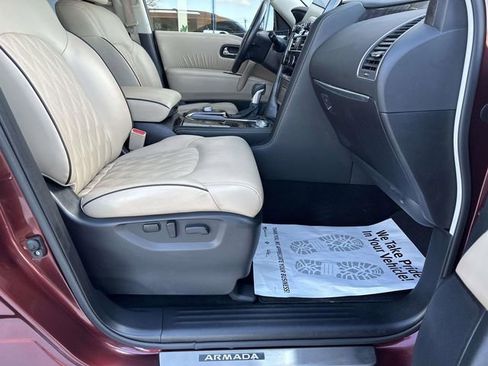 Used 2023 Nissan Armada Platinum w/ Captain's Chairs Package AWD/4WD image 50